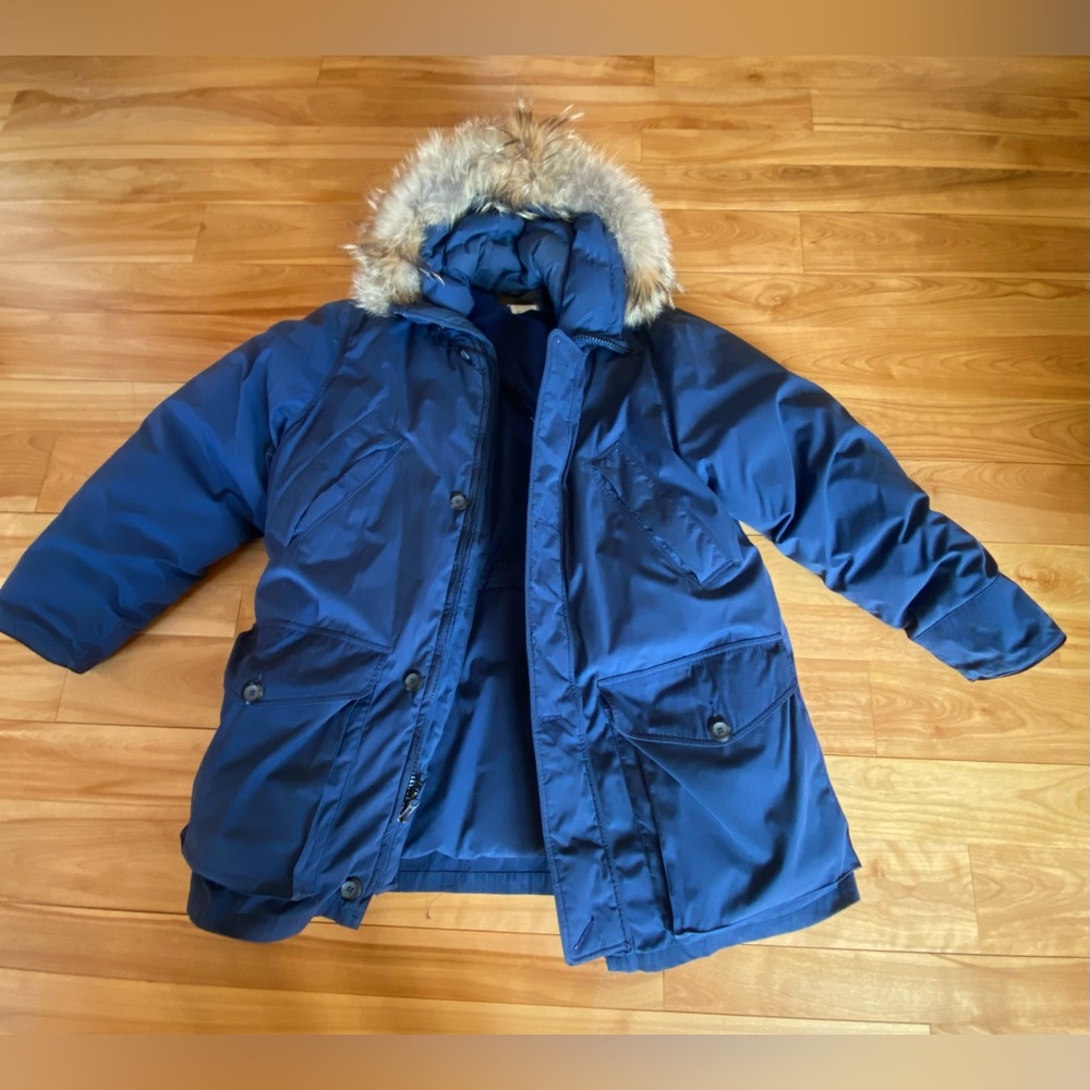 Vintage Men’s Blue Eddie Bauer Goose Down Parka
